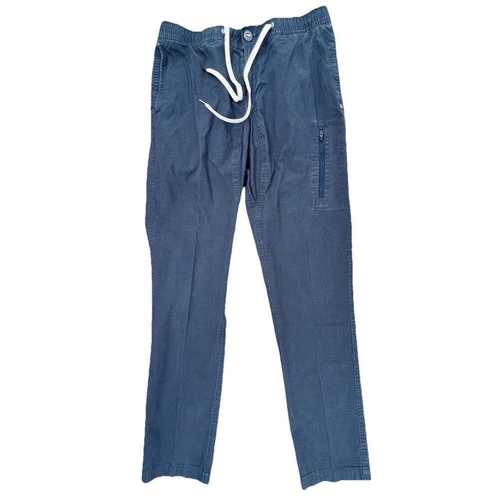 Vuori Pants Men’s BlueRipstop Hiking Durable Outdoors Stretch Utility Medium